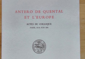 Antero de Quental et l'Europe
