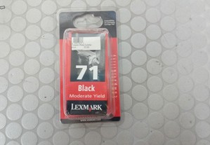 Tinteiro Lexmark 71 Preto