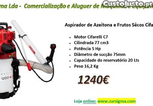 Aspirador de Azeitona e Frutos scos Cifarelli