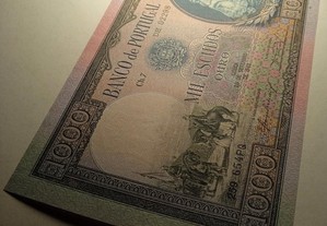 Nota 1000$00 escudos 1942 - Portes Gratis