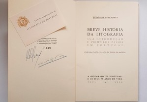 História da Litografia em Portugal // Renato da Silva Graça 1968