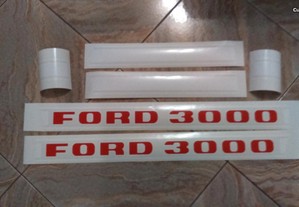 Kit autocolantes tractor ford 3000