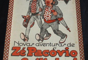 Livro Novas Aventuras de Zé Pacóvio e Grilinho Tiotónio