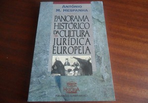 "Panorama Histórico da Cultura Jurídica Europeia" de António Manuel Hespanha - 1ª Edição de 1997