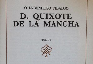 Miguel Cervantes-Dom Quixote de la Mancha-3 Livros