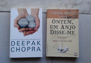 Obras de Deepak Chopra e F.Carvalho Rodrigues