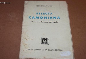 Selecta Camoniana de José Pereira Tavares