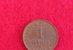 Moeda 1 Centavo 1917