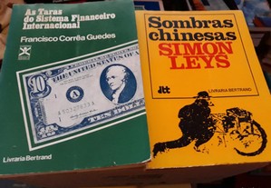 Obras de Francisco Corrêa Guedes e Simon Leys