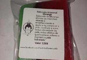 Sabonete Artesanal Morango 3EUR NOVO PREÇO