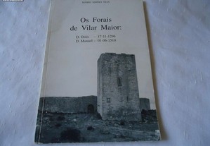 Livro -Os Forais de Vila Maior -de Mário Simões Dias 1996