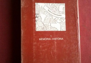 Enciclopédia Einaudi-Volume 1-Memória / História-INCM-1984