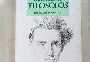 Conhecer os filósofos de Kant a Comte