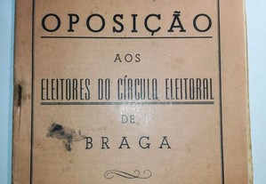 Manifesto da Oposição - Braga 1957
