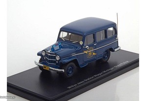 neo models 1/43 1954 Jeep Willys Station Wagon Michigan State Police