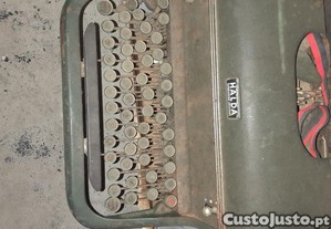 Mquina escrever antiga
