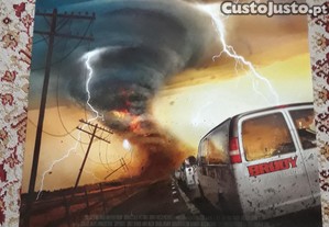 Cartaz cinema - Super tornado - portes includos