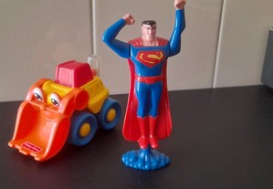 Brinquedo fisher price / figura super homem