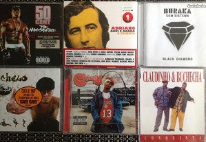 43 CDS - Hip Pop - Como Novos