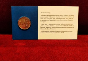 Moeda de 100 Escudos 1989 Coleções Philae