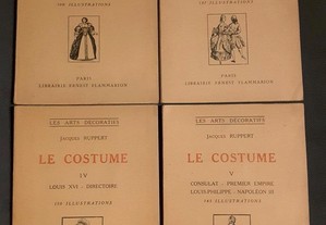 Le Costume. Renaissance-Louis XIII / Louis XIV-Louis XV / Louis XVI-Directoire / Consulat -Premier Empire