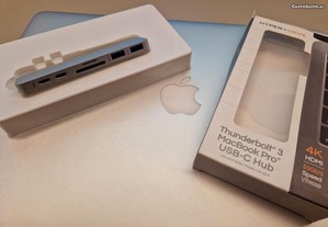 Semi Novo Thunderbolt 3 - MacBook Pro // Hub HYPER HyperDrive