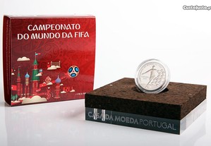 portugal 2018 - Silver PROOF EUR2.50 - Copa do Mundo FIFA Rússia
