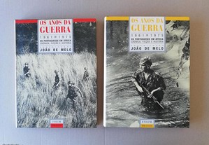 Os anos da guerra, 1961-1975 - organização de João de Melo (Dom Quixote, 1988), 2 volumes