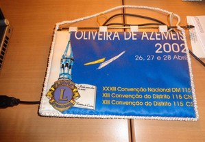 Galhardete Lions Oliveira de Azeméis 2002 Of.Envio