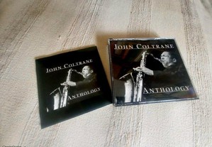 Caixa de cinco cds Antologia de John Coltrane jazz