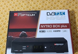 Recetor canais digitais DVB T2/C