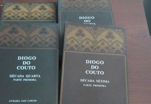 Diogo do Couto 15 volumes Livraria Sam Carlos,Lisboa