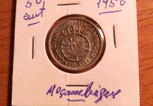 50 Centavos 1950 Moçambique