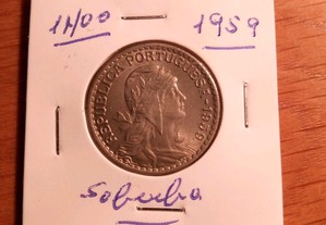 1 Escudo 1959 Alpaca Bela