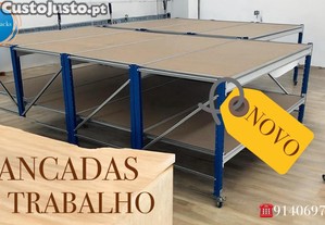 Bancadas de trabalho em metal Feitas para aguentar qualquer desafio!   Resistentes   Funcionais   Personalizadas