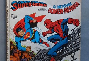 Livro EBAL - A Batalha do Século - Super-Homem contra o Incrível Homem-Aranha