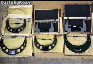 Conjunto de micrmetros exteriores