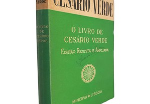 O livro de Cesário Verde - Cesário Verde