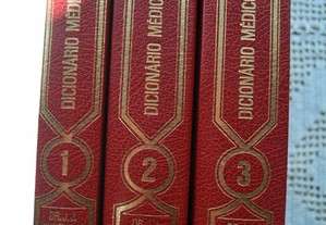 Dicionário Médico de Familia - Complecto 3 Volumes