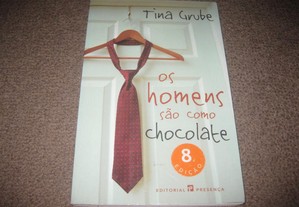 Livro "Os Homens São Como Chocolate" de Tina Grube
