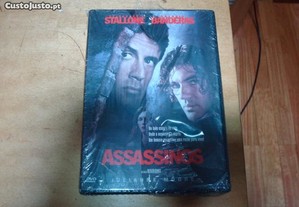 Dvd original assassinos novo e selado