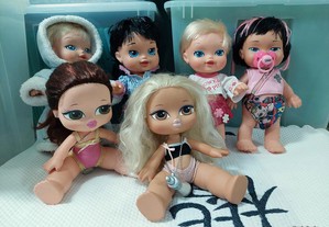 Conjunto 6 bonecas. Usadas como Novas