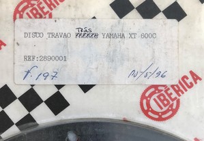 Disco de travão trás Yamaha XT 600