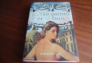 "O Nascimento de Vénus" de Sarah Dunant - 1ª Edição de 2005