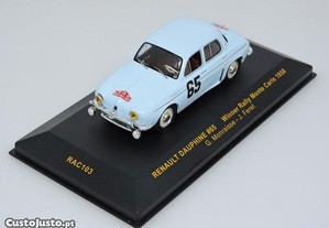 ixo models 1/43 Renault Dauphine - Winner Monte Carlo 1958