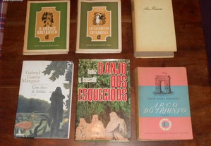 Livros Maugham, Tolstoi, Remarque, Garcia Marquez, Konsalik