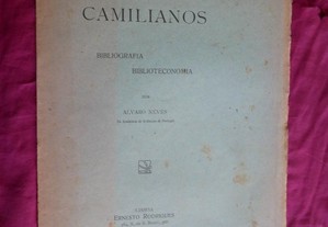 Estudos Camilianos. Biografia Bibliotecomia por Álvaro Neves. 1917.