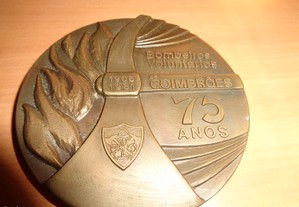 Medalha Bombeiros Coimbrões 75 Anos Oferta Envio