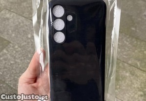 Capa de silicone soft touch para Samsung Galaxy S24