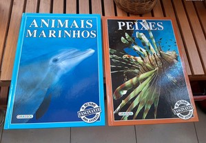 Livros educativos vida marinha